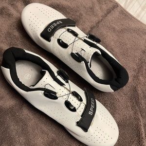 Mens Or Womens Road Bike Cycling Shoes Peloton Bike Shoes Compatible Spd Riding